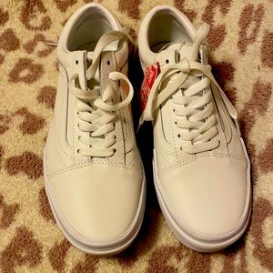 Vans Old Skool Stacked Era White Leather S…